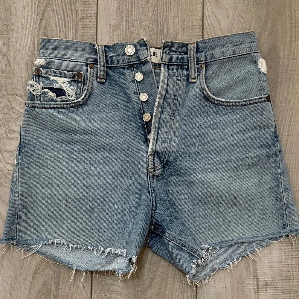 Agolde Riley shorts - Picture 2 of 4